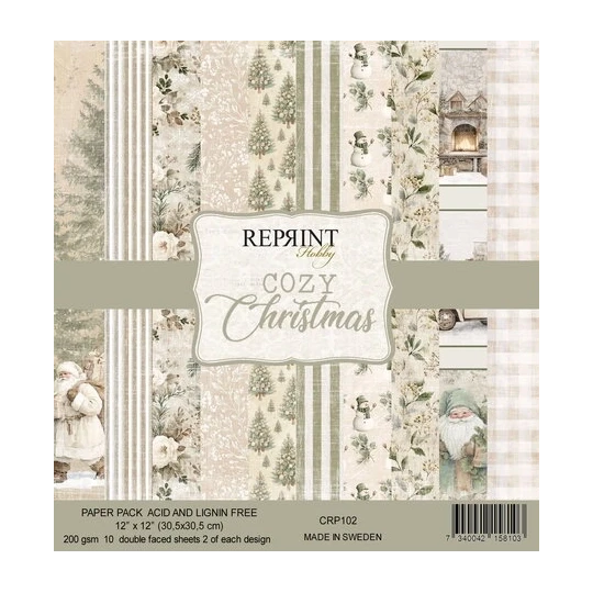 Reprint - Cozy Christmas - 30,5x30,5cm