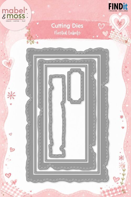 Mabel & Moss - cutting Dies Nested Labels