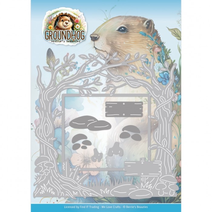 Berries Beauties - Groundhog - Groundhog Frame