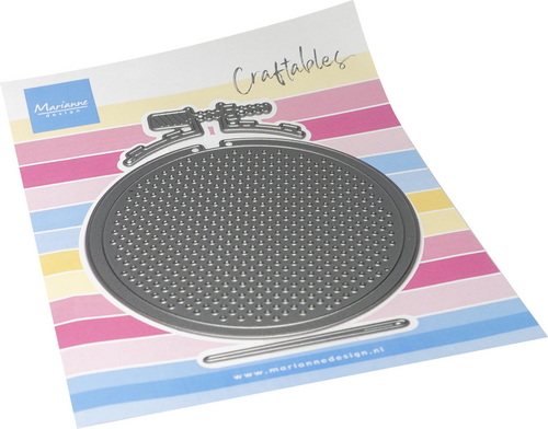 Marianne Design - Craftables stencil Embroidey Hoop