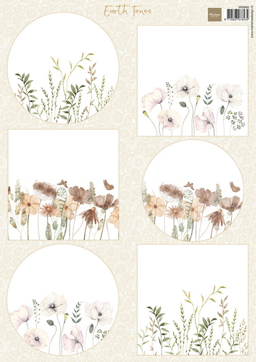 Marianne Design - knipvel Earth Tones