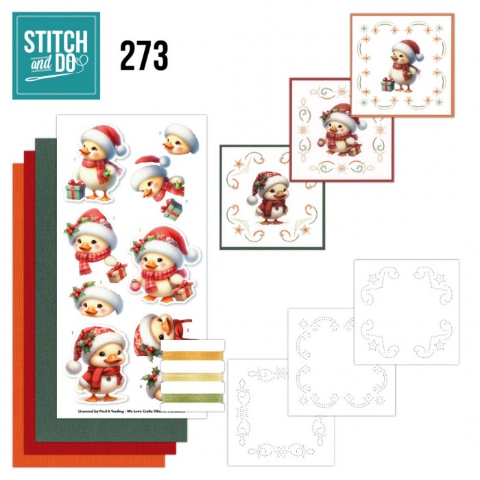 Stich and Do 272 - Berries Beauties - Furry Christmas 