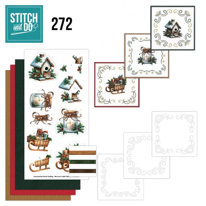 Stich and Do 272 - Berries Beauties - Good Old Christmas