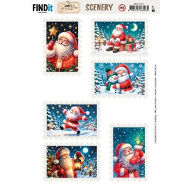 Berries Beauties - Scenery Christmas Stamps 3