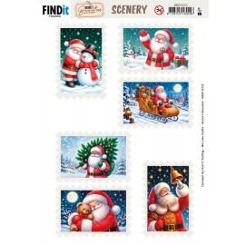 Berries Beauties - Scenery Christmas Stamps 4
