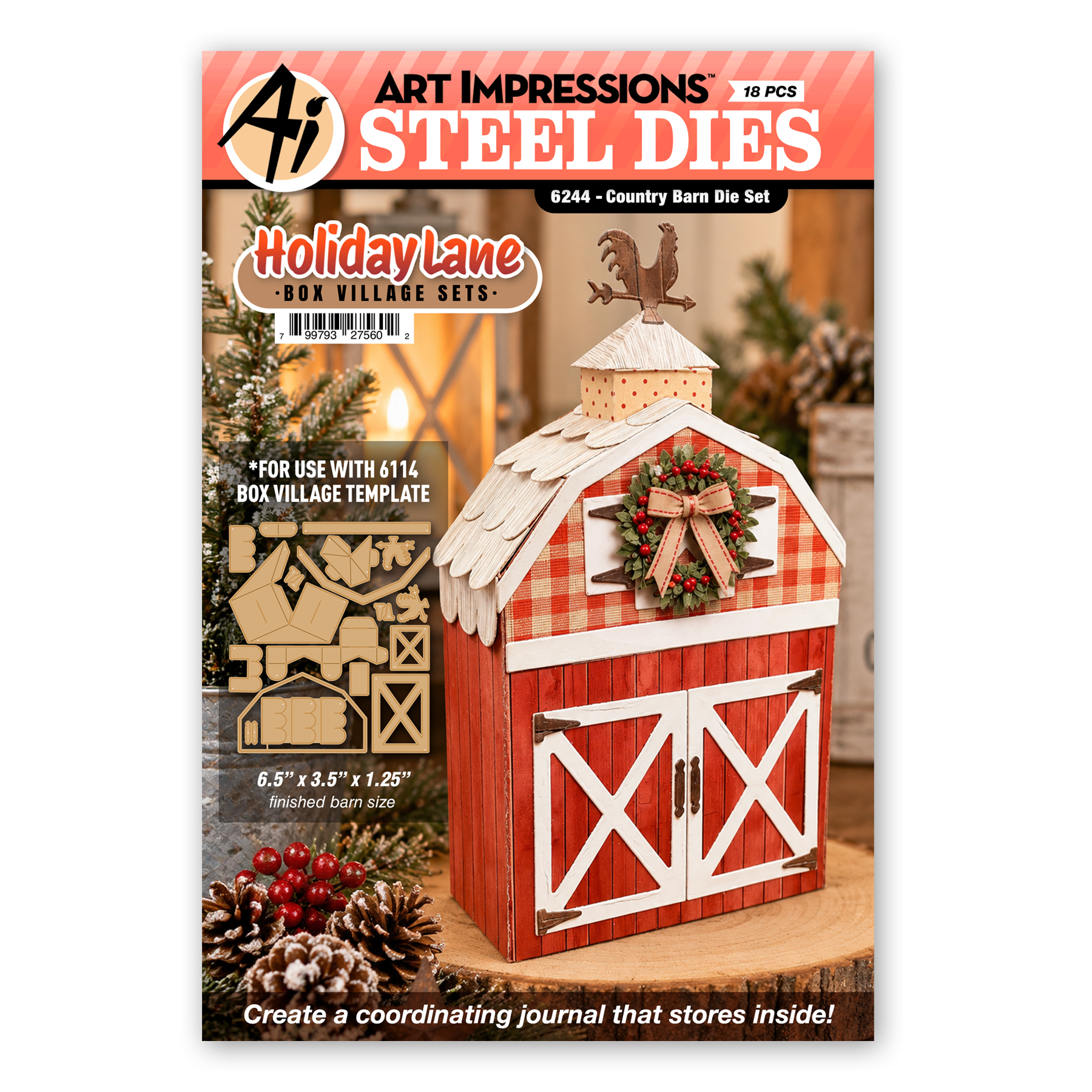 Art Impressions - CountryBarn Die Set 6244