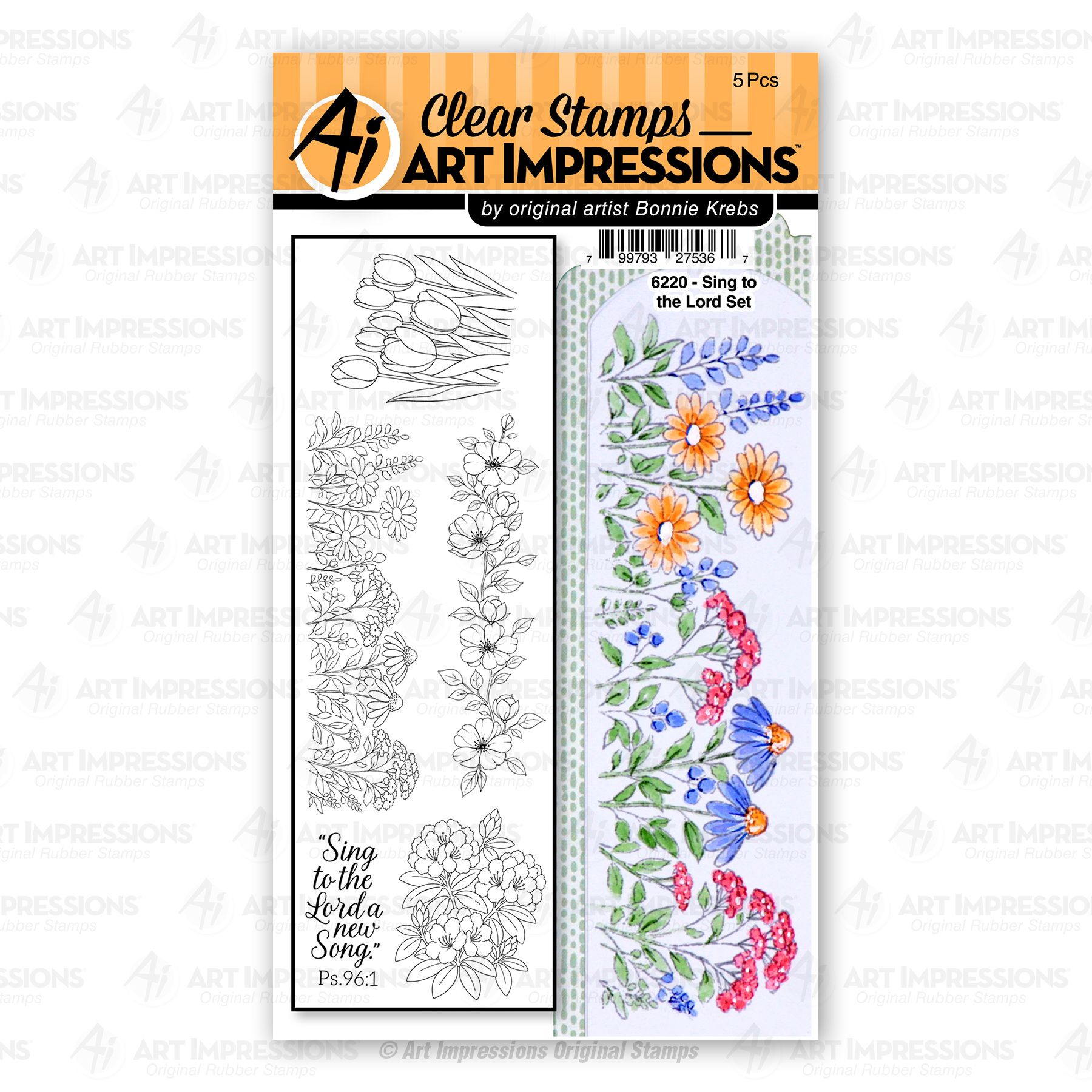Art Impressions - Sing to the Lord Set 6220