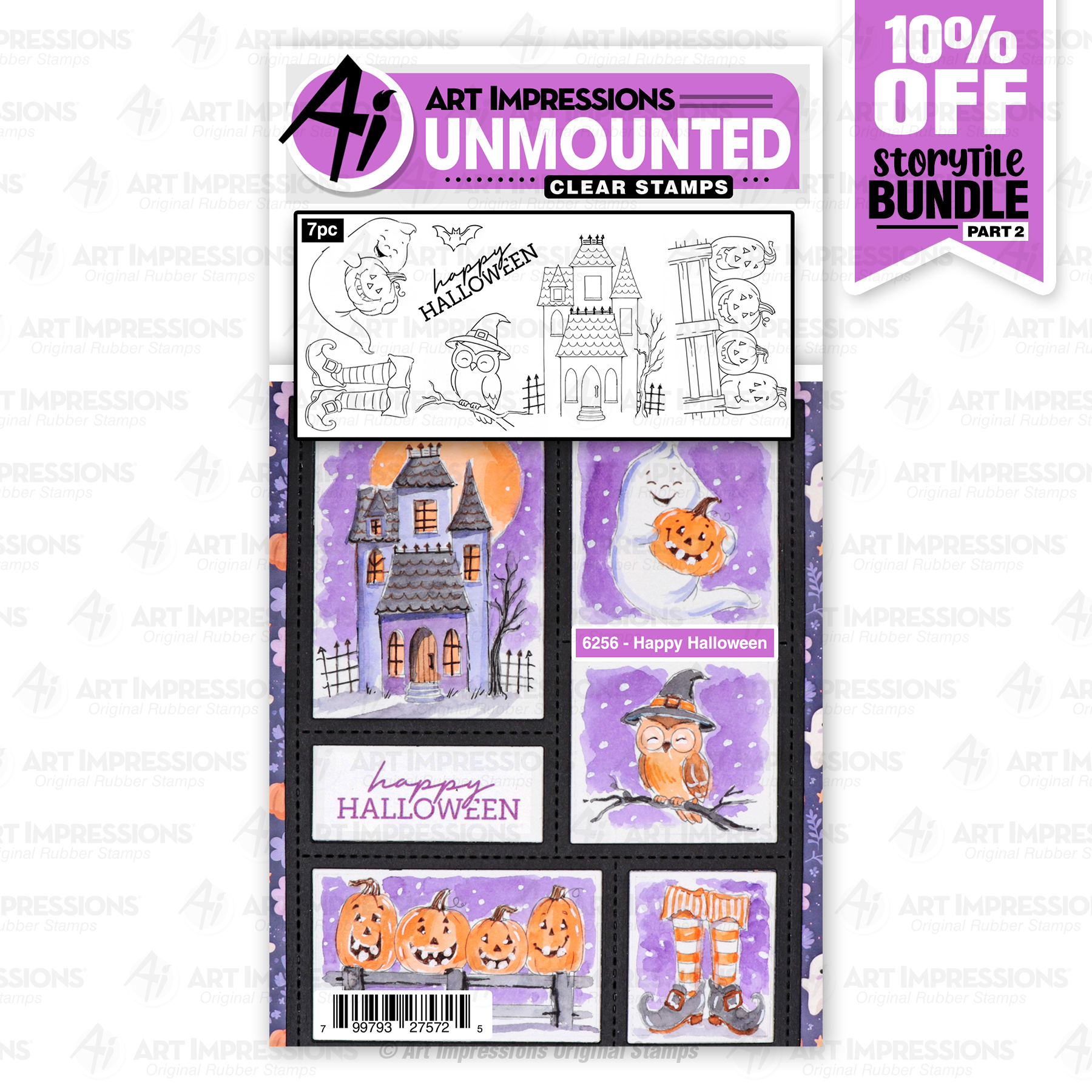 Art Impressions - Happy Halloween 6256
