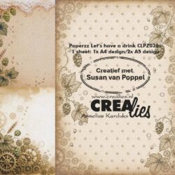 Crealies - Lets have a drink - F design