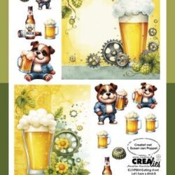 Crealies - Lets have a drink B