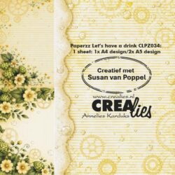 Crealies - Lets have a drink B Design