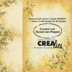 Crealies - Lets have a drink E Design