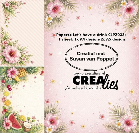 Crealies - Lets have a drink A Design