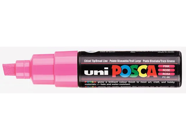 Uni Posca Verfmarker 8K - Rose