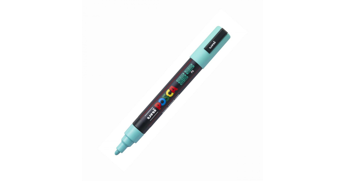 Uni Posca Verfmarker 5M - Aqua Groen