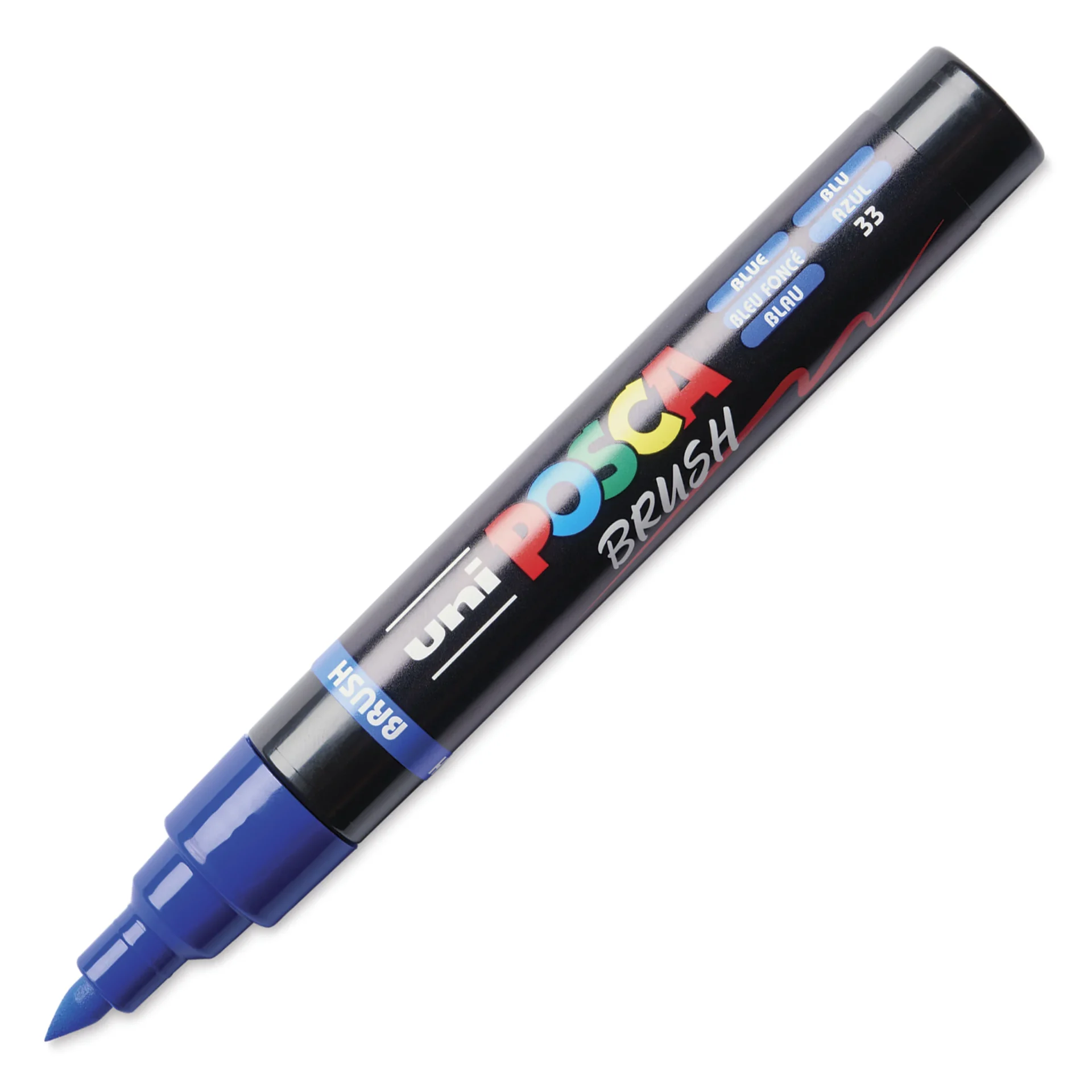 Uni Posca Verfmarker 5M -  Donker Blauw
