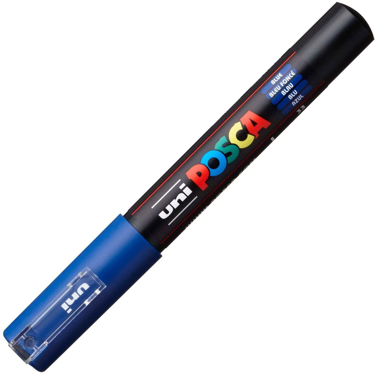 Uni Posca Verfmarker 1M - Donker Blauw