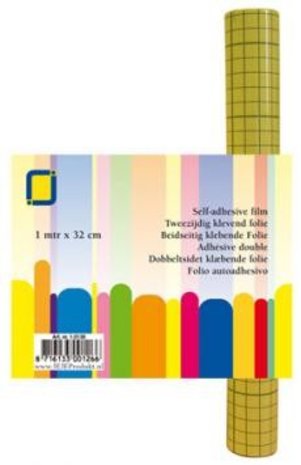 JEJE Produkt Roll Self-Adhesive Transparant Foli 1meteer x 32cm