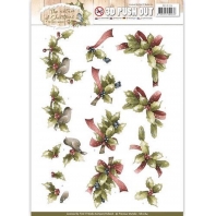 3D Push Out - Precious Marieke - The Nature of Christmas