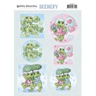 Yvonne Creations - Scenery - Happy Frogs