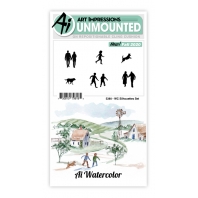 Art Impressions - WC Silhouettes Set 5380