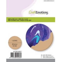 MDF Schijf rond - 40cm doorsnede 12 mm dik