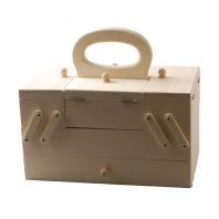 Vaessen Creative Ã¢â‚¬Â¢ Wooden Sewing Box 26X15cm