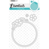 Studio Light Cutting Die round Flower Essentials nr 387