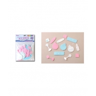 Darice Ã¢â‚¬Â¢ Foam stickers 91pcs baby