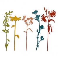 Sizzix Thinlits Die Set - 5 pk Wildflower Stems 3