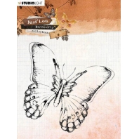 Studio Light Clear Stamp Butterfly Collection nr 14