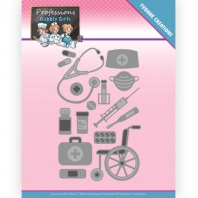 Snijmal - Yvonne Creations - Professions Bubbly Girls - Healthcare