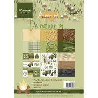 Marianne Design Paperpad De natuur in by Marleen