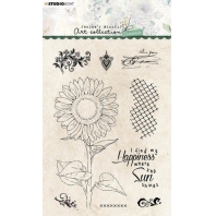 Studio Light Clear Stamp  Jenine's Essentials Sunflower n 66