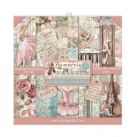 Stamperia - Passion  - 20,3x20,3cm