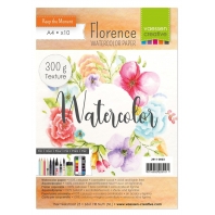 Florence aquarelpapier texture 300g A4 10 vel