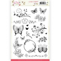 Jeanine's Art - Butterfly Touch - clear stamps