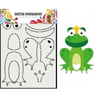 Dutch Doobadoo Dutch Card Art Built up Kikker A5