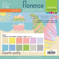 Florence CarStock Paper 30,5x30,5cm  Pastel