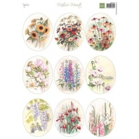 Marianne Design Decoupage Mattie's Mooiste - Veldboeket ovaal