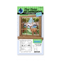 Art Impressions - Deer Window Accessory Set