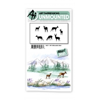 Art Impressions - WC Silhouette Deer