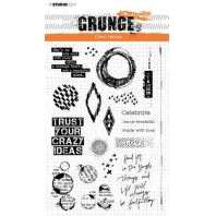 Studio Light Clear Stamp Grunge Collection nr 43