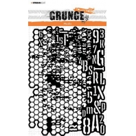 Studio Light Mask Stencil  Grunge Collection nr 16