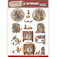 3D Push out - History of Christmas - Christmas Window