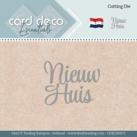 Card Deco - Cutting Die - Nieuw huis