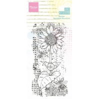 Marianne design Clear Stamp Art Stamps - Zonnebloem