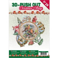 3D Push out Book 29 - Christmas Village