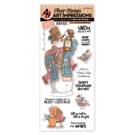 Art Impressions - Christmas Slimline Set - 20 stuks