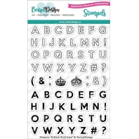 CarlijnDesign Stempels Alfabet Blijf Kalm 